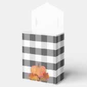 Oranje pompoen val bladeren verjaardagsgunst doos bedankdoosjes (Geopend)