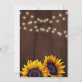 Oranje pompoen zonnebloemen schuur hout Vrijgezell Kaart (Achterkant)