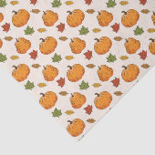 Oranje pompoenen en herfst lantaarns tissuepapier (Detail)