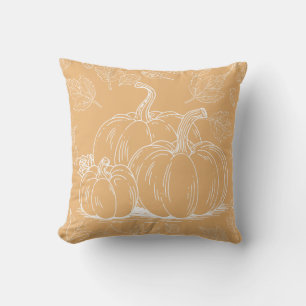 Oranje pompoenen Herfst Herfst Thanksgiving Hallow Kussen