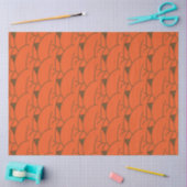 Oranje pompoenen herfst tissuepapier (Craft)