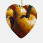 Oranje pompoenen keramisch ornament (Rechts)