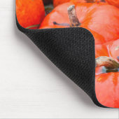 Oranje pompoenen op de markt, Duitsland Muismat (Hoek)