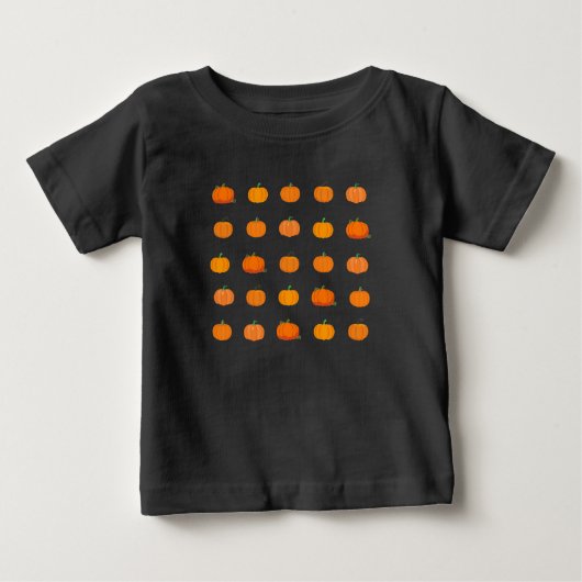 Oranje Pompoenen Patroon (Voorkant)