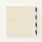 Oranje pompoenen Rustic Autumn Notitieboek (Achterkant)