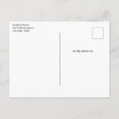 Oranje pompoenen rustieke herfst Thanksgiving Aankondigingskaart (Achterkant)