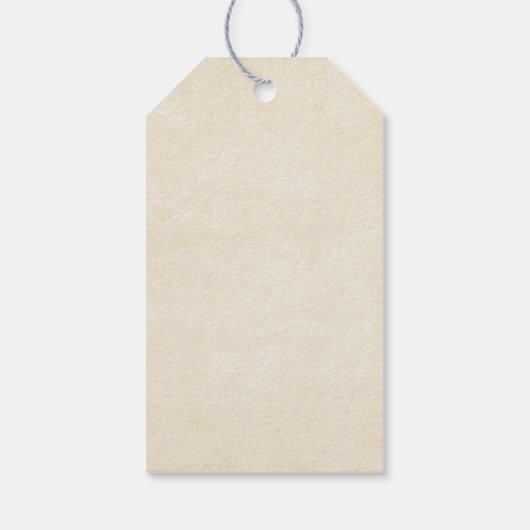 Oranje pompoenen rustieke herfstdank cadeaulabel (Achterkant)