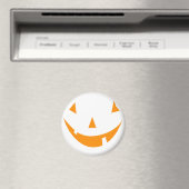 Oranje pompoengezicht magneet (Insitu (Vaatwasser))
