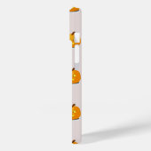 Oranje pompoenkoppatroon Case-Mate iPhone case (Achterkant / Links)