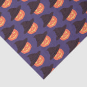 Oranje pompoenpapier - Halloween Wrap Tissuepapier (Detail)