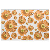 Oranje Pop Daisy Pattern Stof (Fat Quarter)