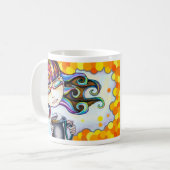 Oranje Pop Mok (Voorkant links)