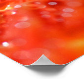 Oranje Pop Poster (Hoek)