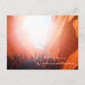 Oranje Poppy bruiloft uitnodigingen en gunsten (Achterkant)