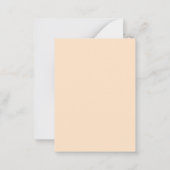 Oranje Poppy - vakantieverhuur Gasteninformatie Notitiekaartje (Achterkant)