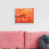 Oranje Portulaca Canvas Afdruk (Insitu (Woonkamer))