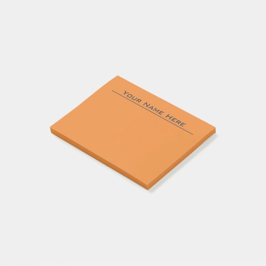 Oranje Post Het Nota's Post-it® Notes (Schuin)