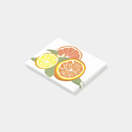 oranje post-it® notes (Schuin)