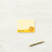 Oranje Post-it® Notes (Op bureau)
