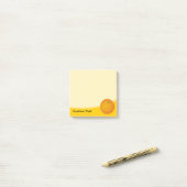 Oranje Post-it® Notes (Op bureau)