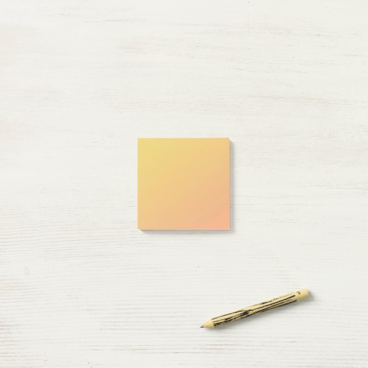 Oranje Post-it Post-it® Notes (Op bureau)