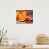 Oranje Poster (Keuken)