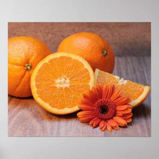 Oranje Poster (Voorkant)