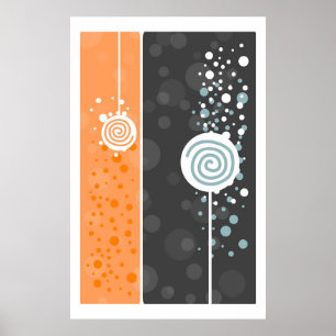 Oranje Poster
