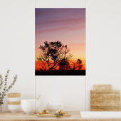 Oranje Poster (Keuken)