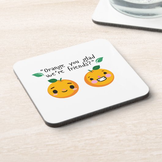 ORANJE PRIJSOPGAVE BIER ONDERZETTER (Linkerzijde)