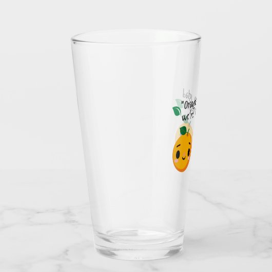 ORANJE PRIJSOPGAVE GLAS (Rechts)