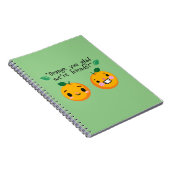 ORANJE PRIJSOPGAVE NOTITIEBOEK (Rechterzijde)