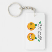 ORANJE PRIJSOPGAVE SLEUTELHANGER (Voorkant)