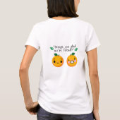 ORANJE PRIJSOPGAVE T-SHIRT (Achterkant)