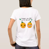 ORANJE PRIJSOPGAVE T-SHIRT (Achterkant)