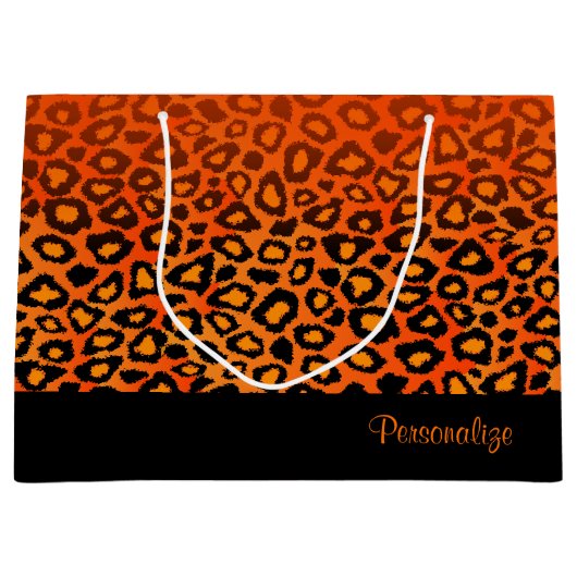 Oranje proefblad groot cadeauzakje (Voorkant)