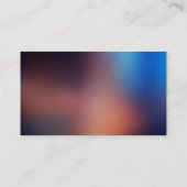 Oranje profiel Foto sociale media Visitekaartje (Achterkant)