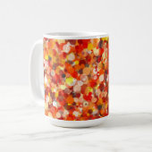 Oranje punt 15 oz Mok (Voorkant links)