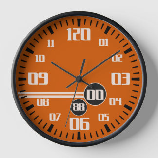 Oranje racesport in de vorm van Cronografie