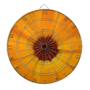 Oranje Rain Daisy Dart Board Dartbord