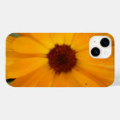 Oranje Rain Daisy iPhone 5 Hoesje (Achterkant (horizontaal))