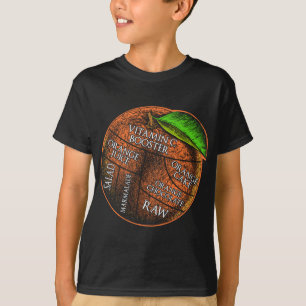 Oranje Recepten Fruit Lover Healthy Vegan Funny Or T-shirt