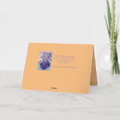 Oranje Red Poppy-Waterverf - Gefeliciteerd Kaart (Achterkant)