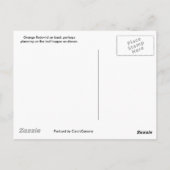 Oranje Reduviid Briefkaart (Achterkant)