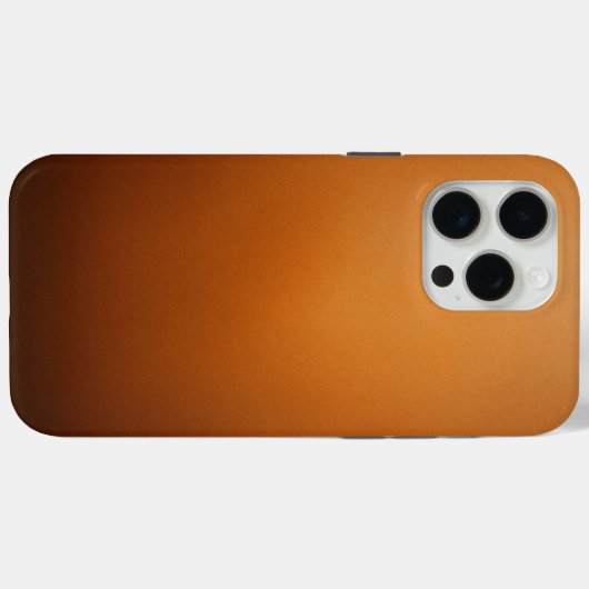 Oranje reflectie Case-Mate iPhone case (Achterkant (horizontaal))