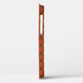 Oranje retro cirkels patroon Hoesje-Mate iPh Case-Mate iPhone Case (Achterkant / Links)
