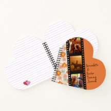 Oranje Retro Daisy 3 Foto Paard Collage Naam