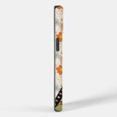 Oranje Retro Daisy 4 Foto Paard Collage Naam Case-Mate iPhone Case (Achterkant / Rechts)