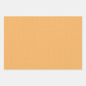 Oranje Retro Paisley Inpakpapier Vel (Voorkant 2)