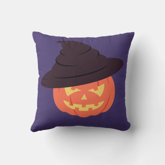 Oranje retropompoen kussen (Achterkant)